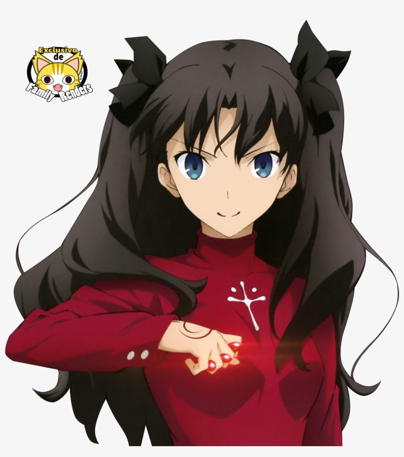 Rin Tohsaka T Shirt, transparent png download
