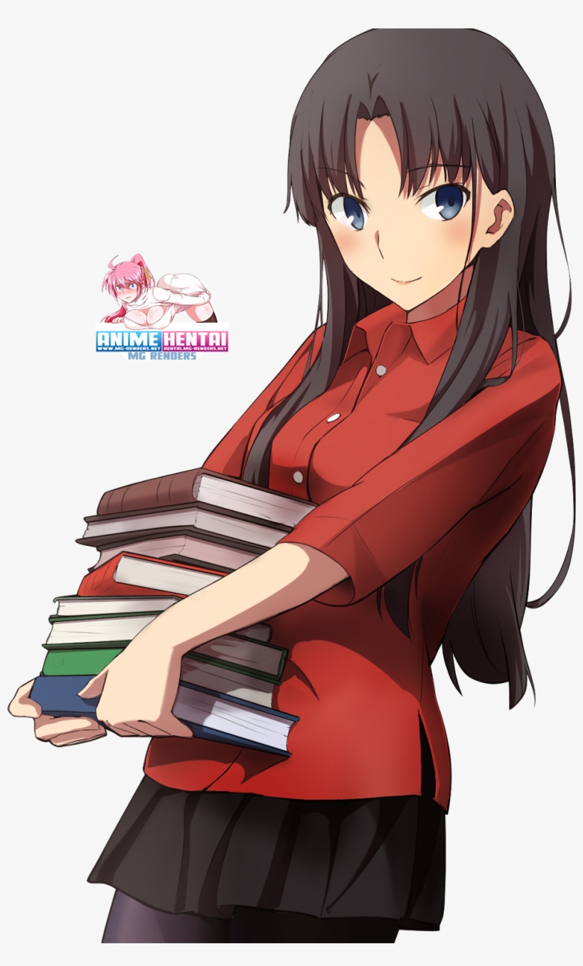 Rin Tohsaka Hair Down, transparent png download