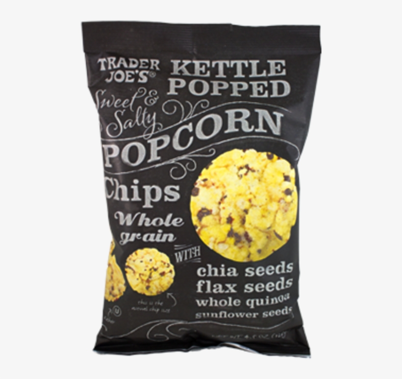 Wn Kettle Popped Popcorn Chips - Popcorn Chips Trader Joe's, transparent png download
