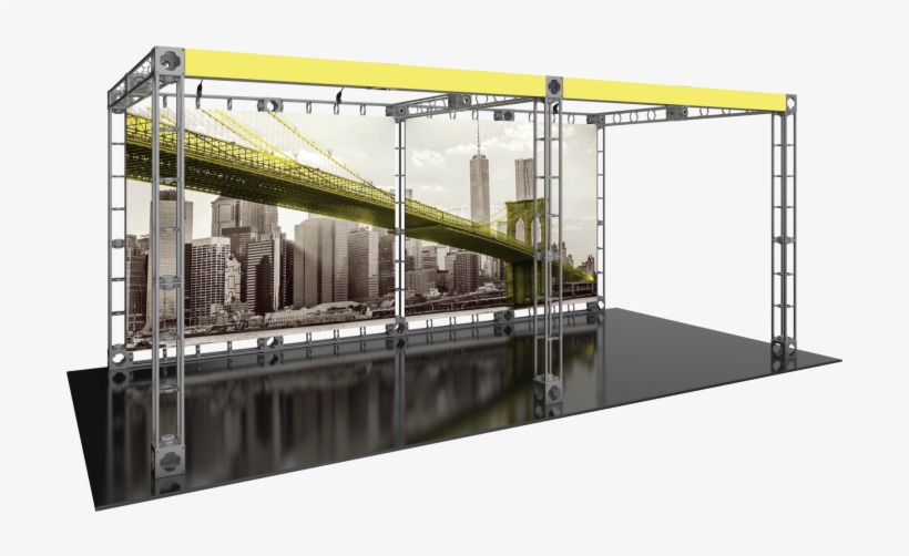 10ft X 20ft Luna-2 Orbital Express Trade Show Truss - Architecture, transparent png download