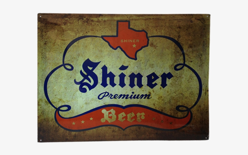 Metal Cotton Ball Sign - Shiner Bock Beer Shine, transparent png download