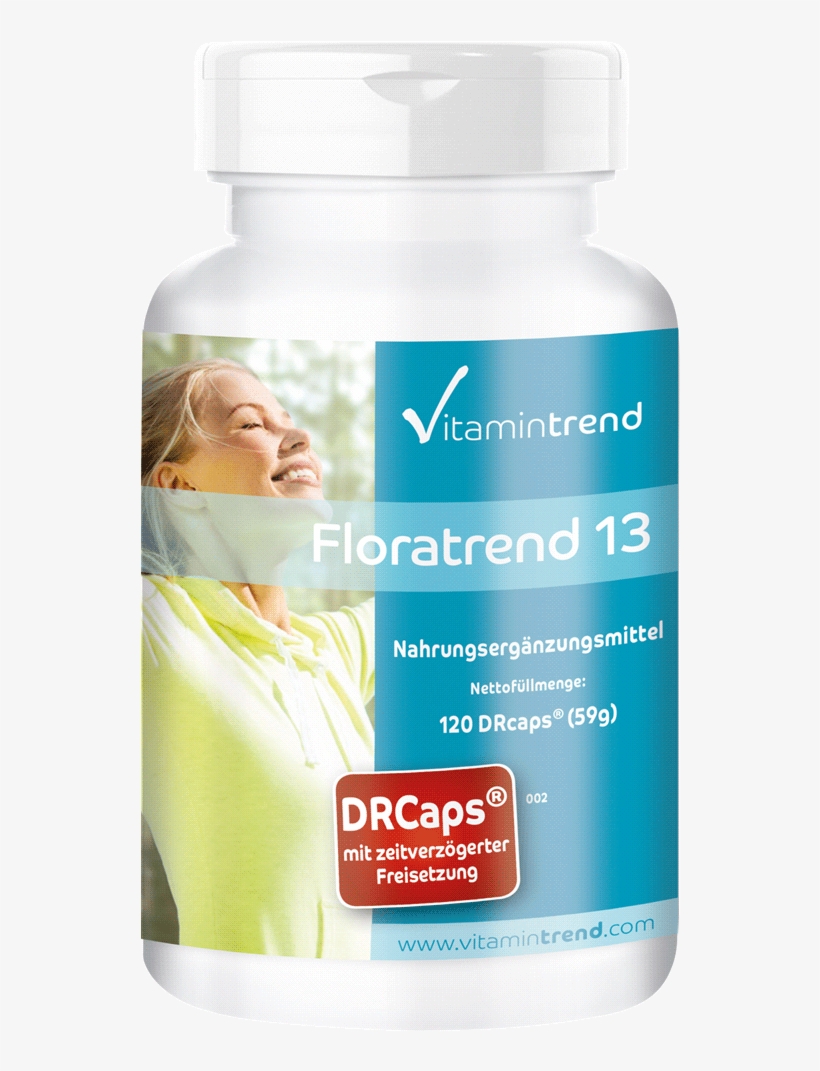 120 Drcaps® Gastroresistant Broad Spectrum Probiotic - Capsule, transparent png download