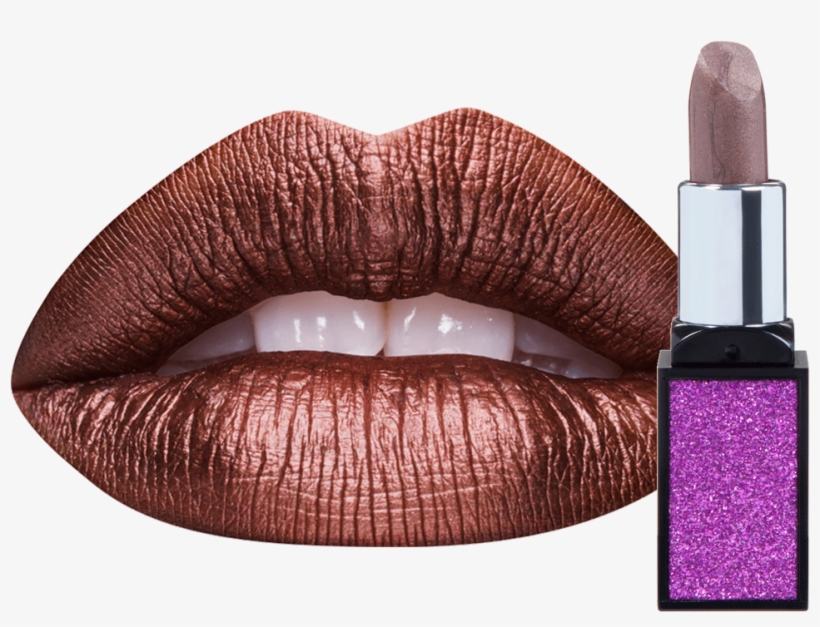 False Tattoo Junkee Party Time Metallic Lip Swatch - Lipstick, transparent png download