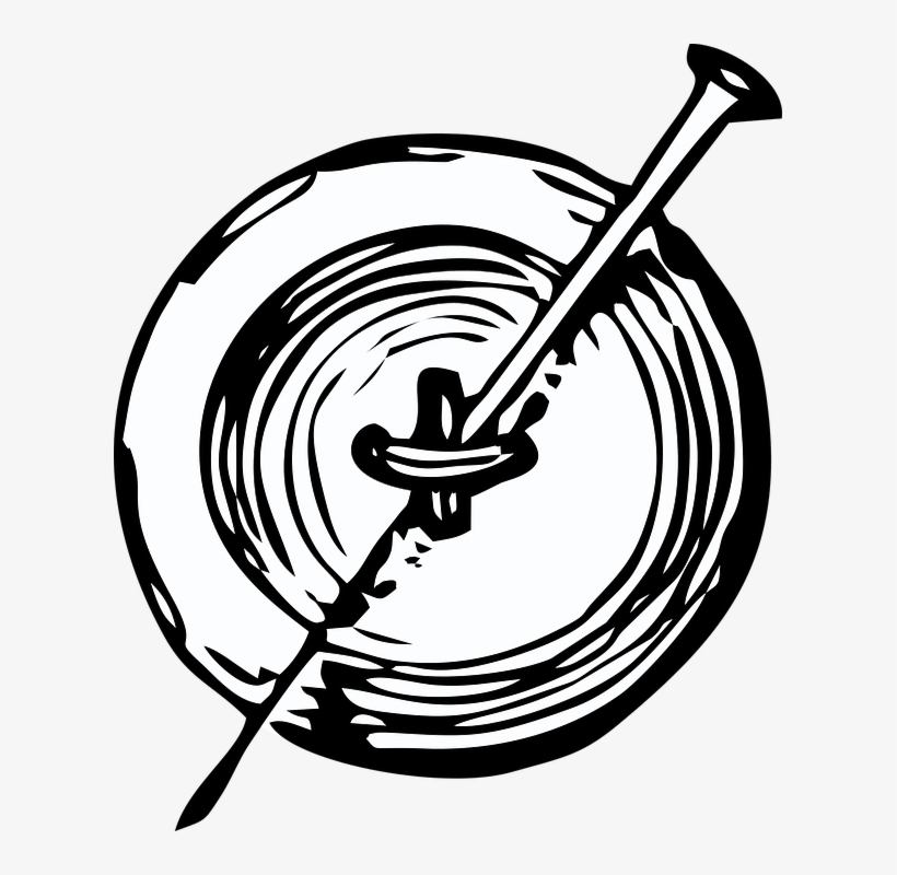 Button Sewing Pin C B Free Vector Graphic On Pixabay - Vintage Button Png, transparent png download