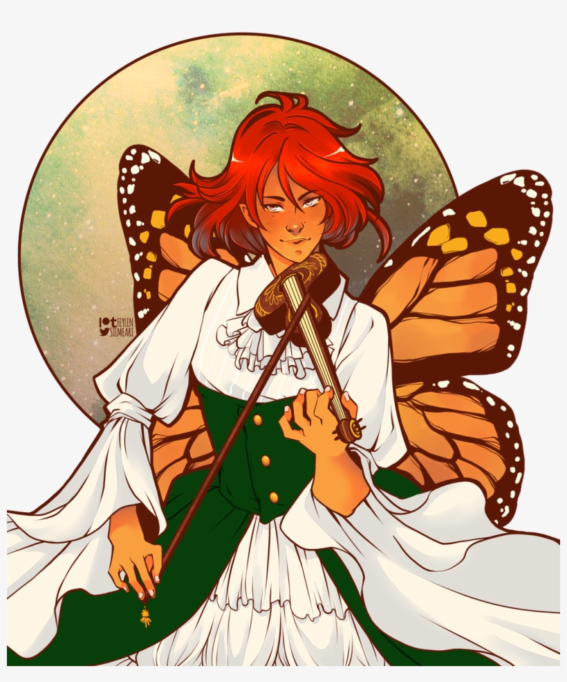 A Drag Queen Glamour Bard, Quincey Vivaldi Drawn By - Cartoon, transparent png download