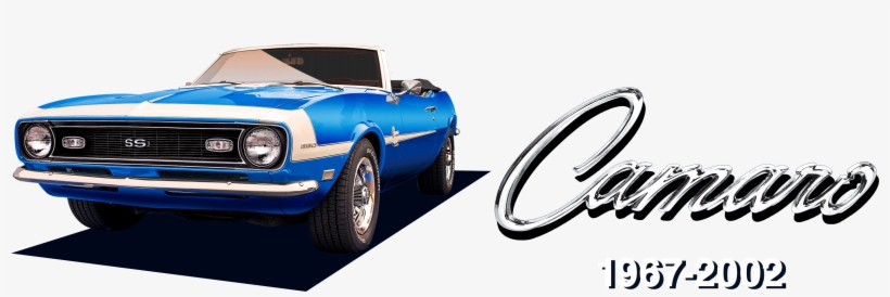 1957-2002 Camaro - Antique Car, transparent png download