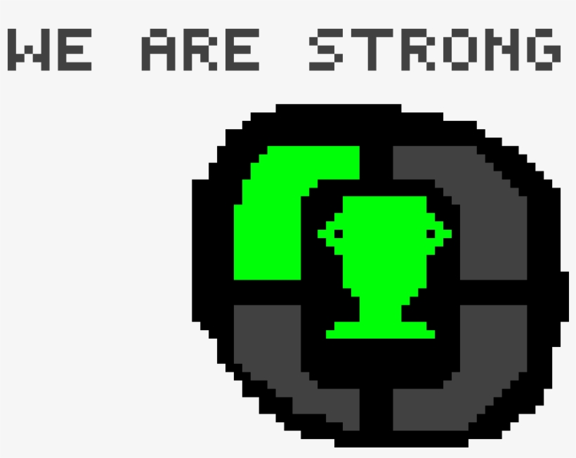 We Are Strong - 8 Bit, transparent png download