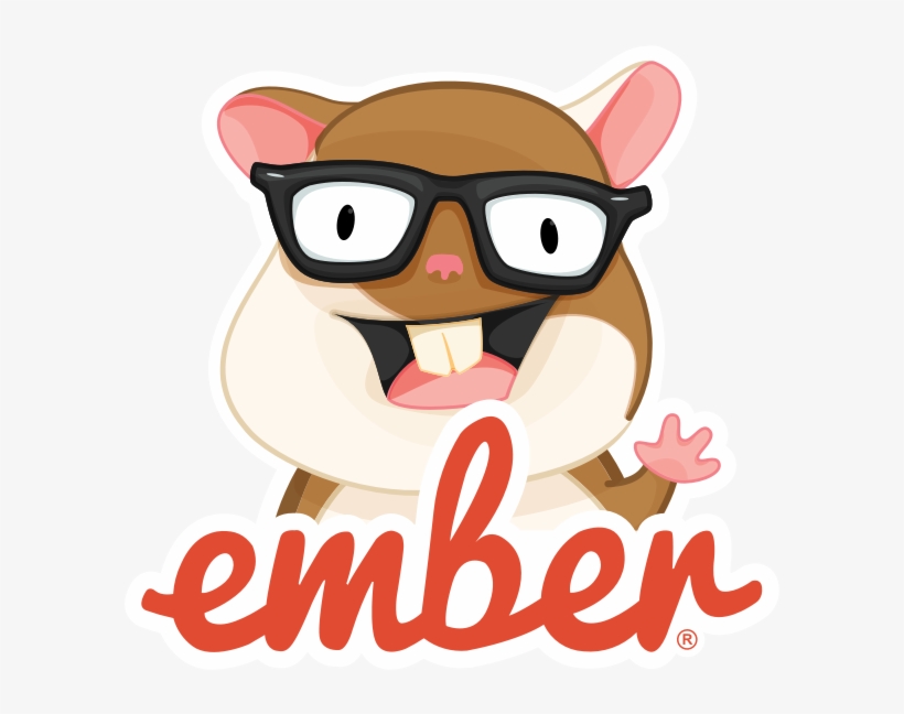 Tomster Lockup - Ember Js Logo Png, transparent png download