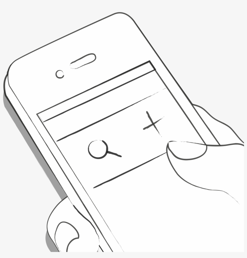 The Two Most Commonly Used Features Are The Magnifying - Smartphone, transparent png download