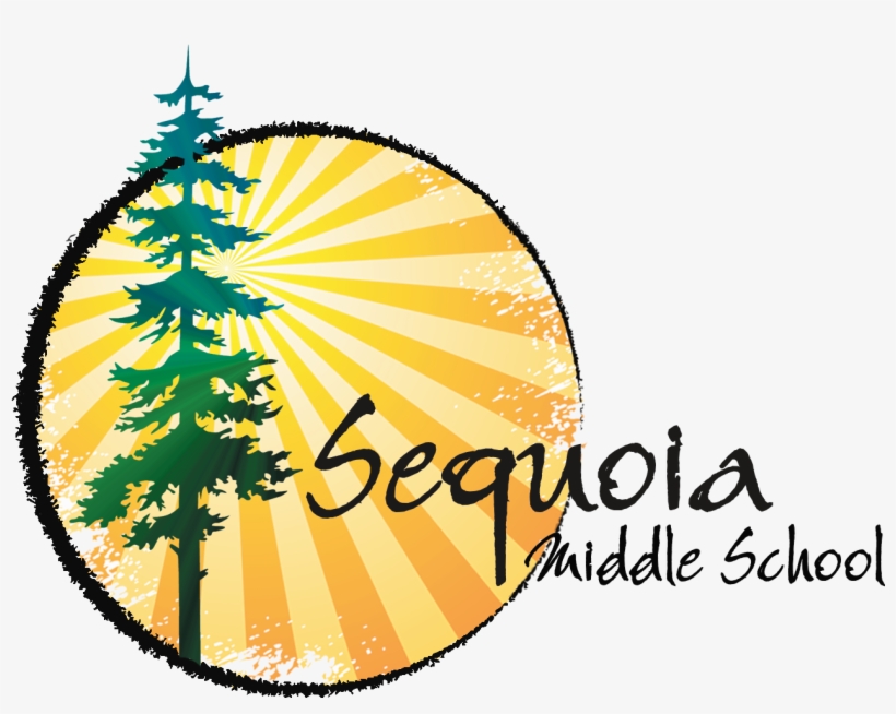 Sequoia Middle School - Silhouette Pine Tree Clipart, transparent png download