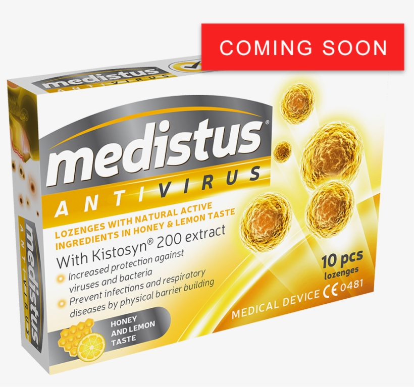 Medistus® Antivirus Honey Lemon, transparent png download