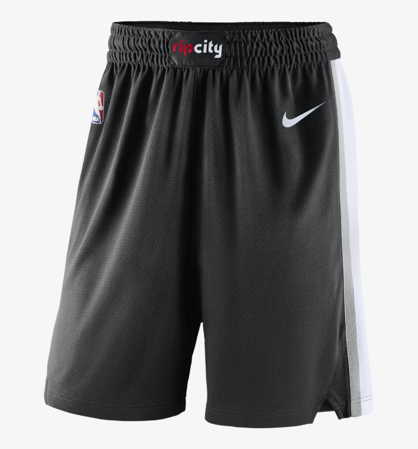 Portland Trail Blazers Nike Icon Edition Swingman Men - Portland Trail Blazers Shorts, transparent png download