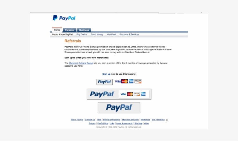 Paypalreferralprogram - Paypal, transparent png download