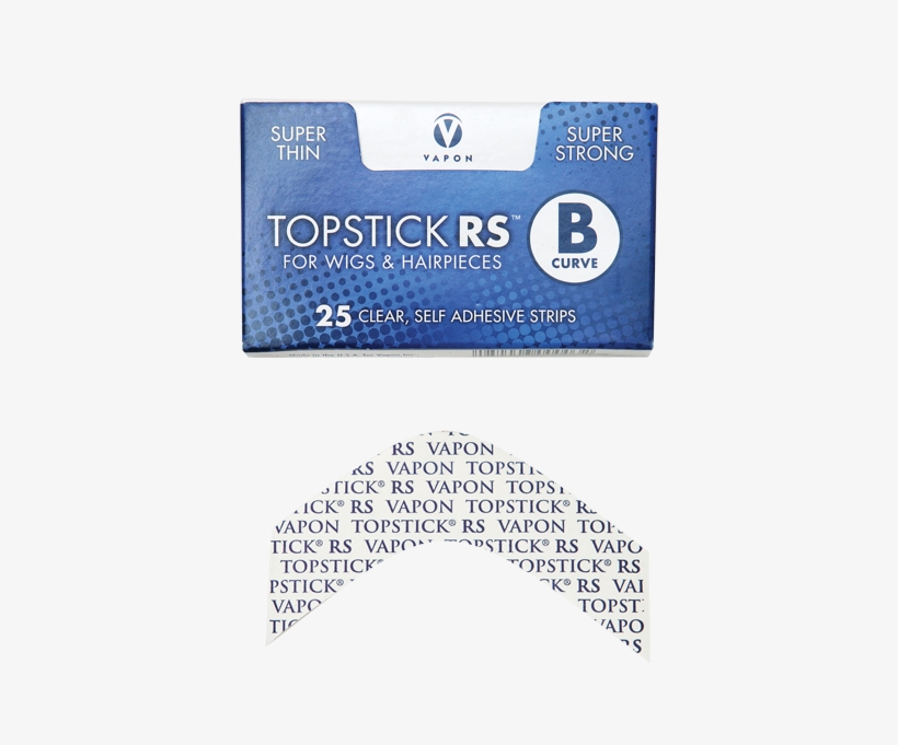 Topstick Rs B Curve, 25 Strips - Label, transparent png download