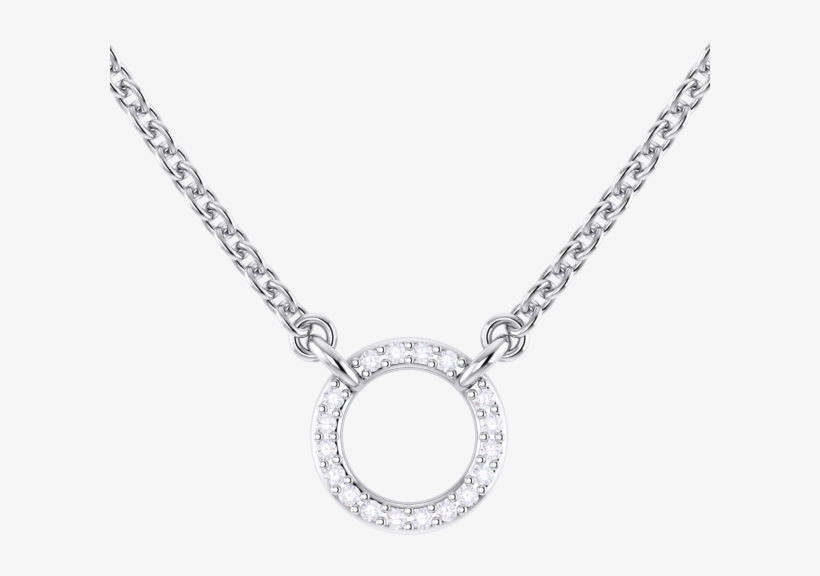 Princess Cut Diamond Necklace, transparent png download
