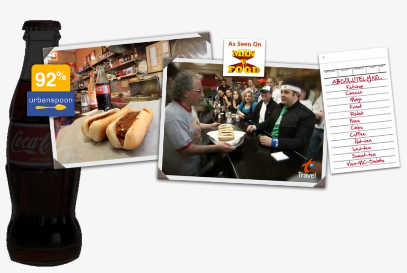 It's Nice To Have A Cute Concept And Carve Our A Niche - Man V. Food, transparent png download