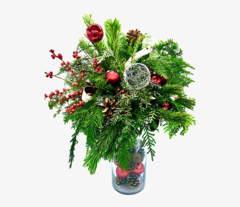 Tall Christmas Centrepiece - Christmas Ornament, transparent png download