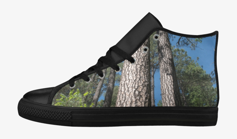 Tall Pine Trees Mt Lemmon Arizona Aquila High Top Microfiber - Paisley, transparent png download