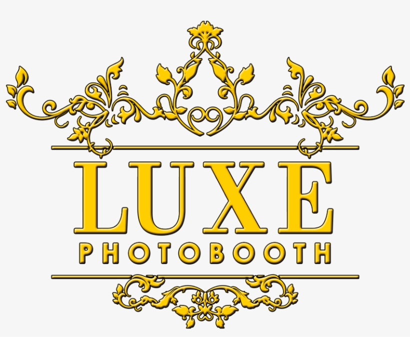 Cropped Luxe Photobooth Logo Plain 900×694 - Calligraphy, transparent png download