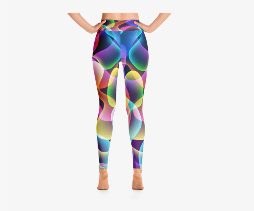 Lava Lamp Yoga Leggings - Yoga Pants, transparent png download
