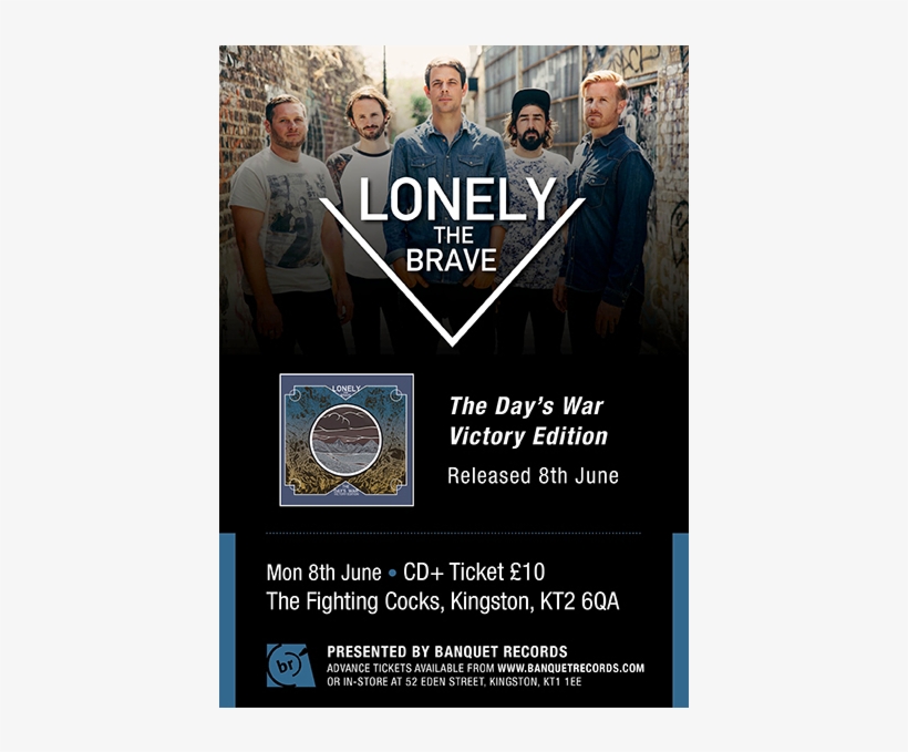 Lonely The Brave / Rob Lynch - Crew, transparent png download