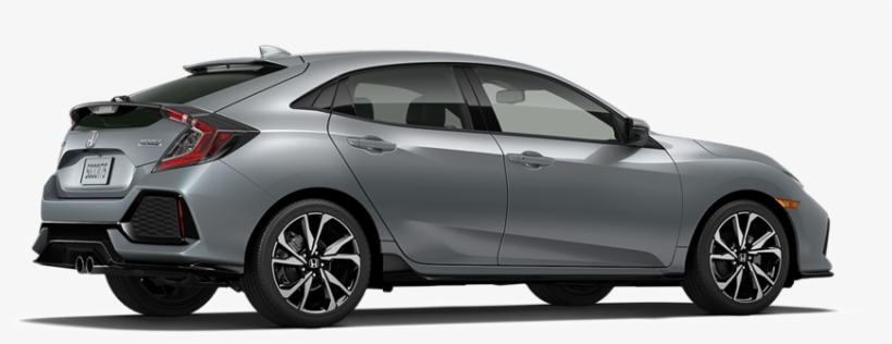 2019 Honda Civic Hatchback Sonic Gray Pearl - 2018 Honda Civic Hatchback Ex Blue, transparent png download