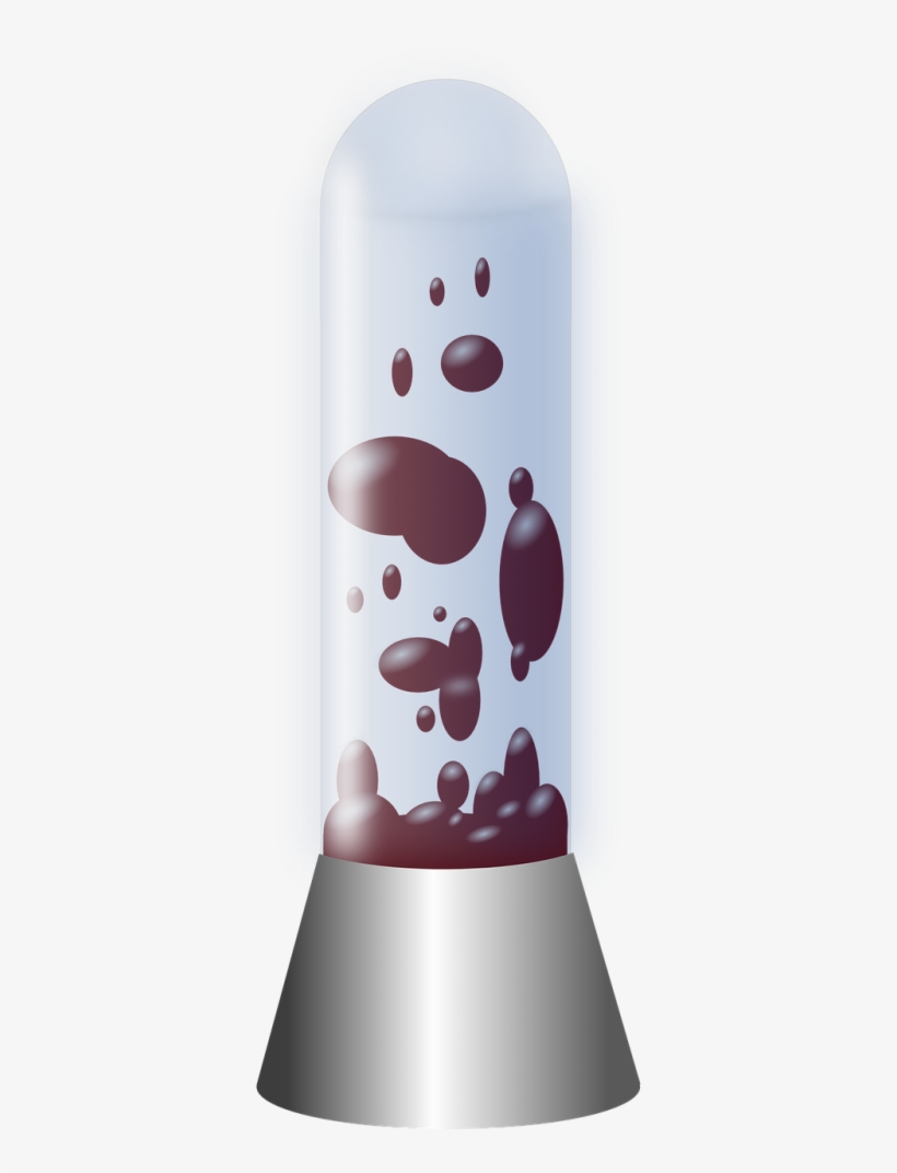 Lamp,lava Lamp,light,free Vector Graphics - Make An Easy Lava Lamp, transparent png download