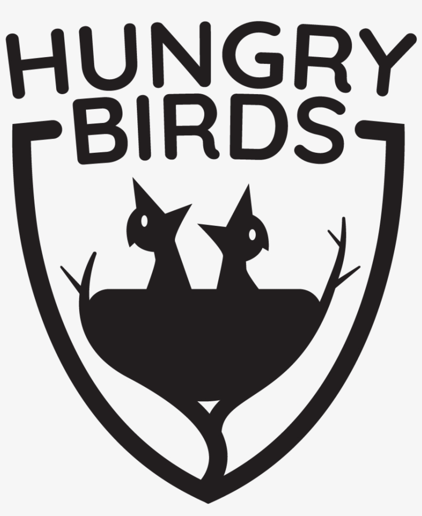 Logo Hungry Birds - Emblem, transparent png download