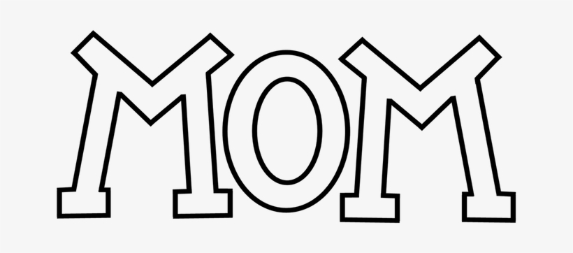 Mom Outline, transparent png download