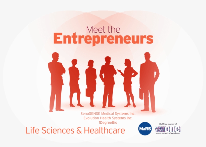 Entrepreneurship Can Be Lonely - Business People Silhouette, transparent png download