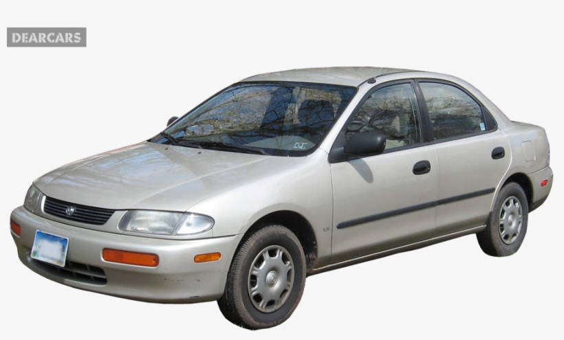 Mazda 323 / Sedan / 4 Doors / 1994 1997 / Front Left - 96 Mazda Protege Dx, transparent png download