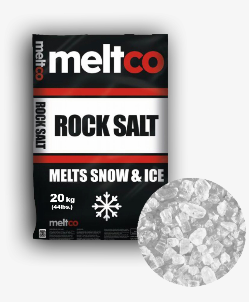 Meltco Rock Salt De-icing Solution - Meltco Rock Salt, transparent png download