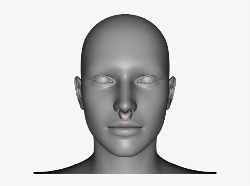 Genesis Septum Ring - Human, transparent png download