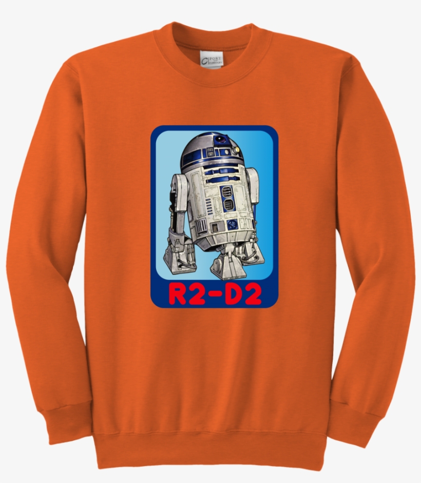 R2d2 Star Wars Youth Crewneck Sweatshirt - Star Wars Bb8 On Shirt, transparent png download