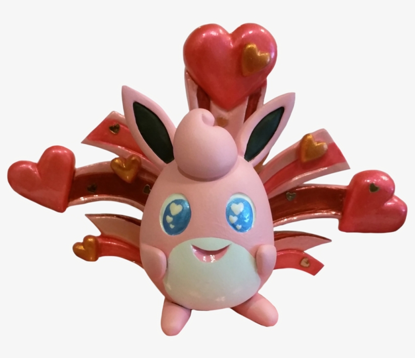 Wigglytuff Used Cute Charm Game Art Hq Pokemon - Figurine, transparent png download
