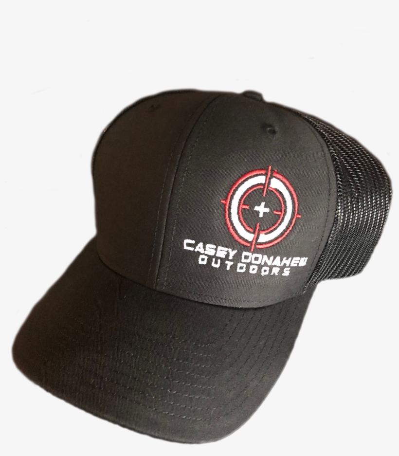 Outdoors Black Crosshairs Hat - Baseball Cap, transparent png download