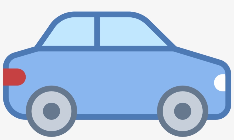 Sedan Icon - City Car, transparent png download