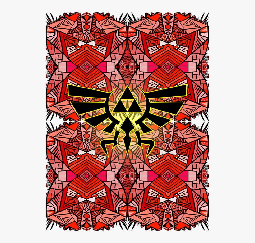 Click And Drag To Re-position The Image, If Desired - Hylian Art, transparent png download