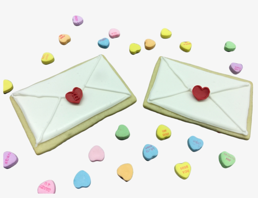 Love Letter Cookies - Sugar Cake, transparent png download