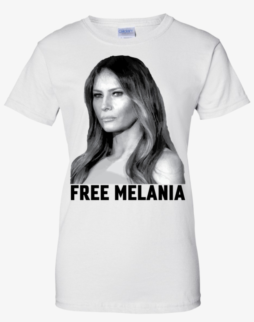 Free Melania Shirt, Hoodie, Tank - Melania Trump Clothing Text, transparent png download