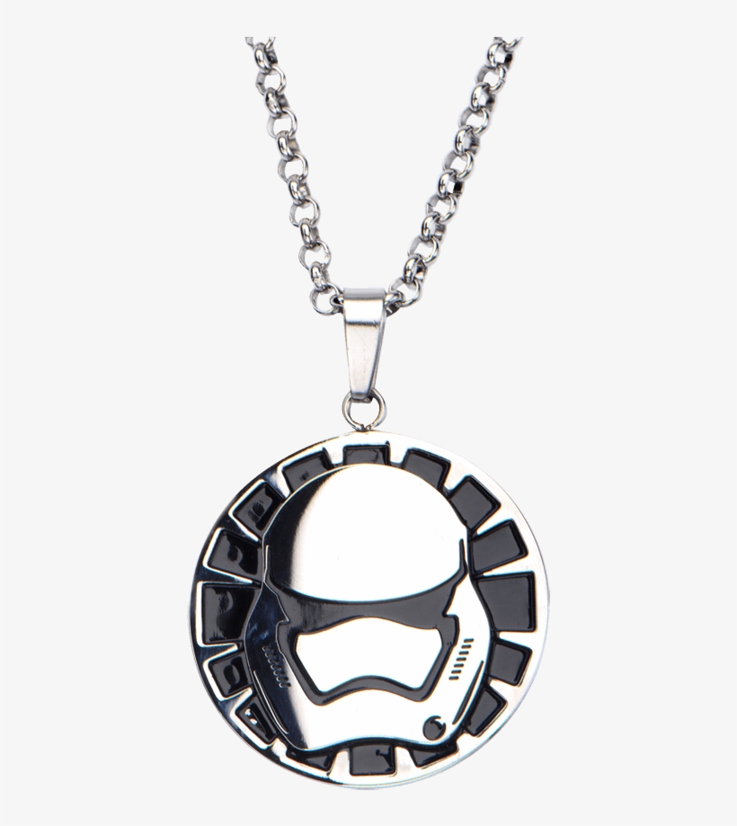 Mens First Order Stormtrooper Chain Necklace - Locket, transparent png download