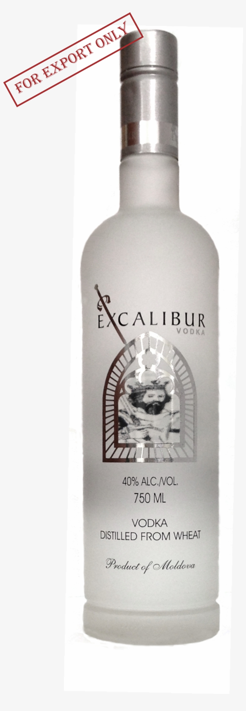 Excalibur - Glass Bottle, transparent png download
