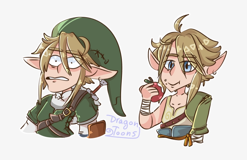 I Drew Twilight Princess Link Cause Why Not Uwu - Cartoon, transparent png download