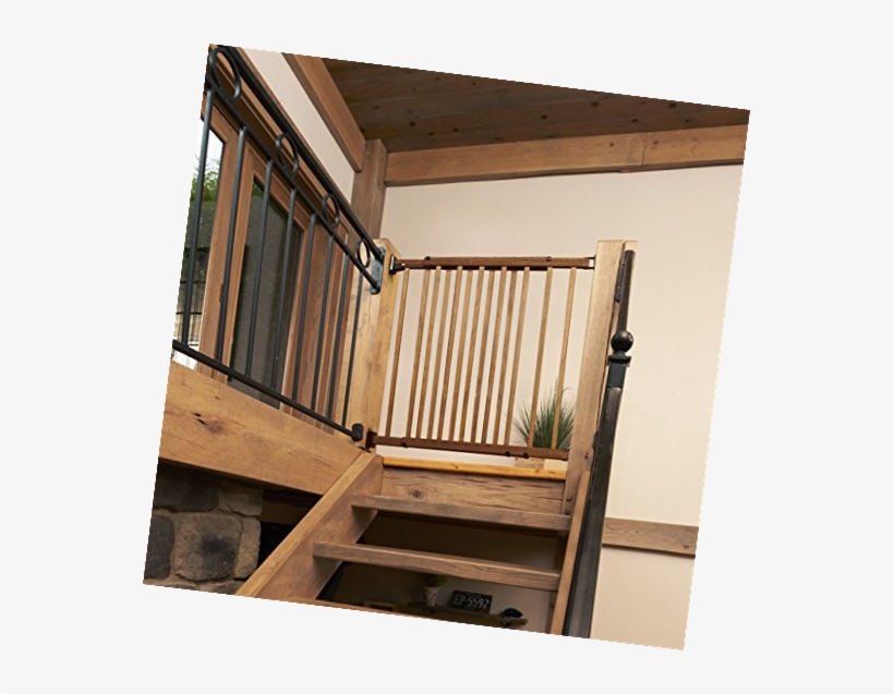 Evenflo Top Of The Stair Extra Tall Hardware Mount - Handrail, transparent png download