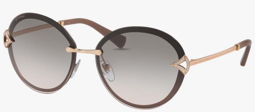 Divas' Dream Gafas De Sol Sunglasses Metal Beige - Bvlgari Sunglasses 2018 Women, transparent png download