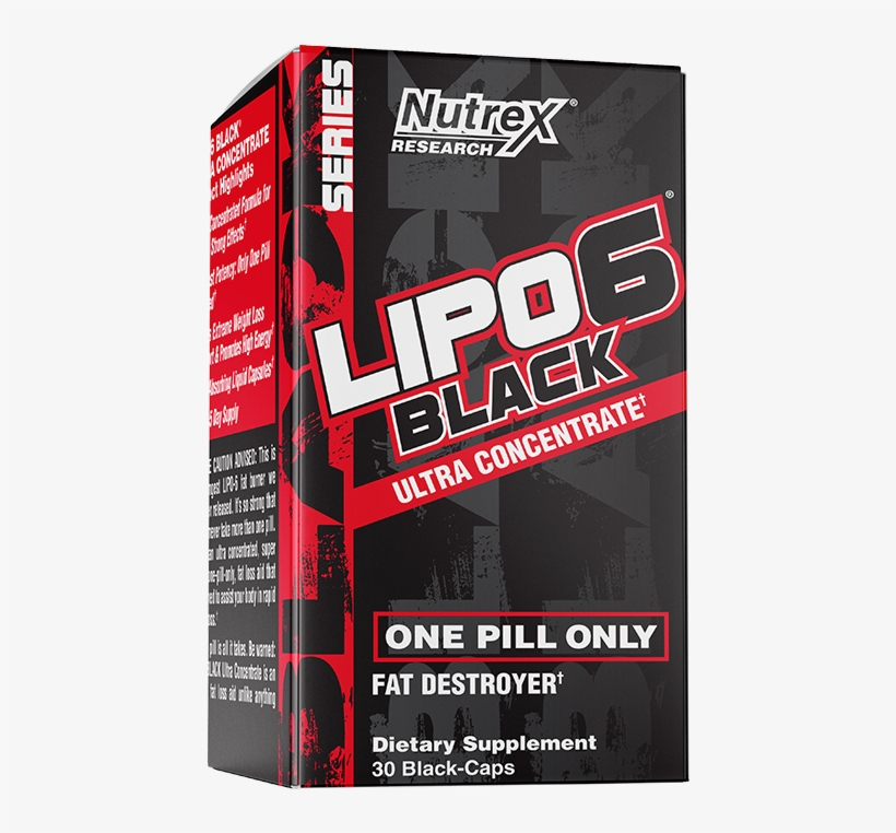 Lipo-6 Black Uc - Lipo 6 Black Ultra Concentrate Malaysia, transparent png download