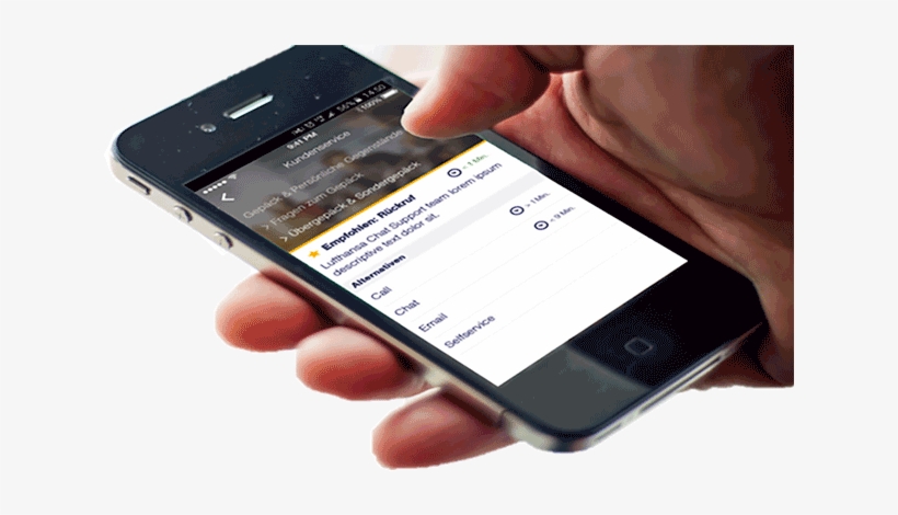 Auto Check-in And Mobile Delayed Baggage Reports Are - Iphone 4, transparent png download