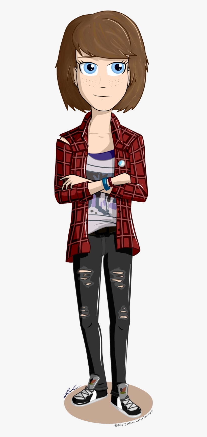 Max From Life Is Strange, By Me - Cartoon, transparent png download