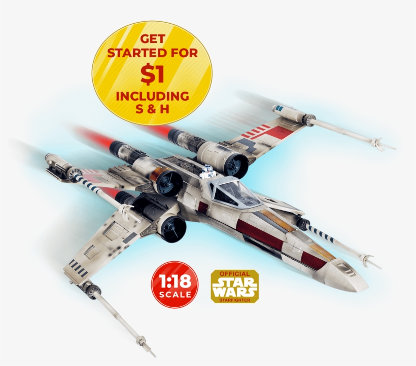 Star Wars X-wing Model In Massive - Star Wars, transparent png download