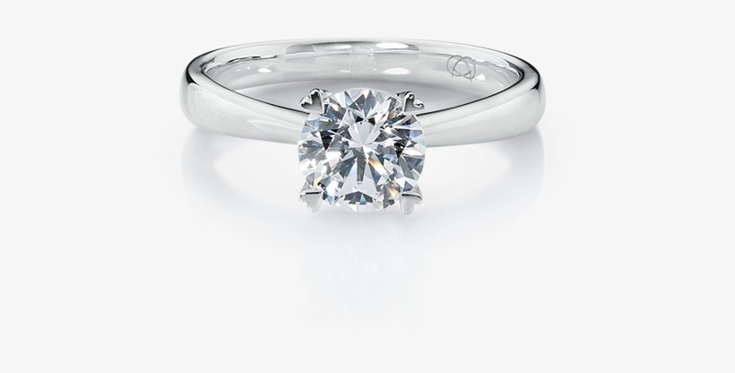 Engagement Rings / Solitaire Rings Classic Quartro - แหวน Solitaire, transparent png download